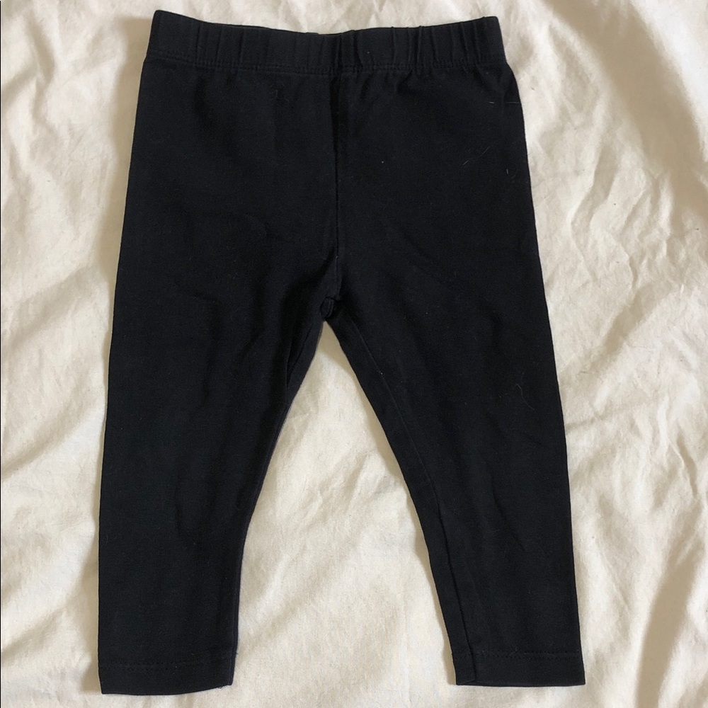 Essential Black Kids Stretch Leggings - Comfortable Everyday Wear